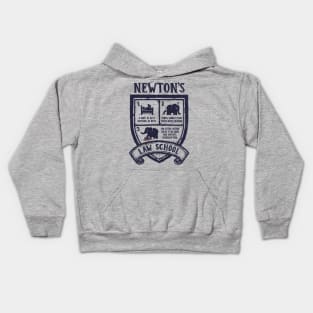 Newton's Law School Kids Hoodie